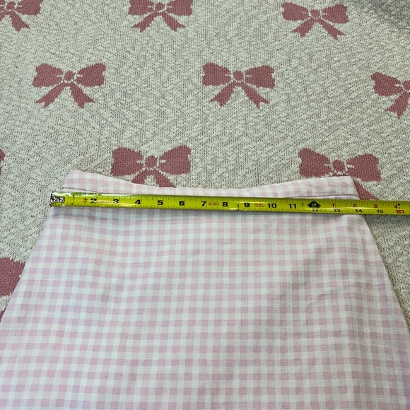 ๐ธY2K Gingham Skirt ๐ NEW WITH TAGS - Picture 4 of 5